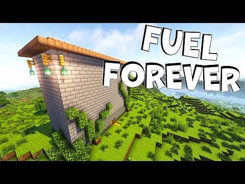 Easy Survival Fuel Farm In Minecraft Layer-by-Layer Tutorial