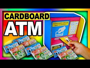 How To Make Cardboard ATM | Easy DIY!