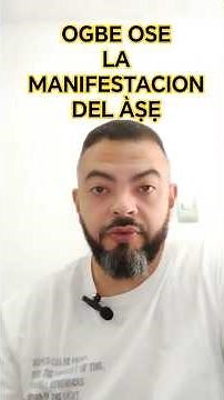 THE DEMONSTRATION OF THE ÀṢẸ