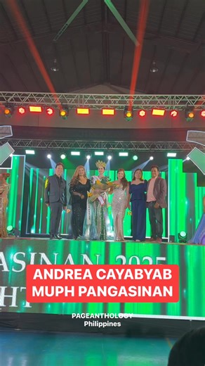 11K views · 54 reactions | Andrea Cayabyab, Miss Universe Philippines Pangasinan 2025 | Pageanthology Philippines | Facebook