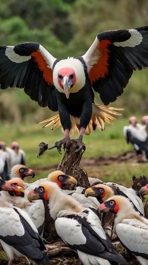 King Vultures: The Majestic Birds With Wild Secrets! 🦅👑 | Incredible Facts & Royal Cleaners