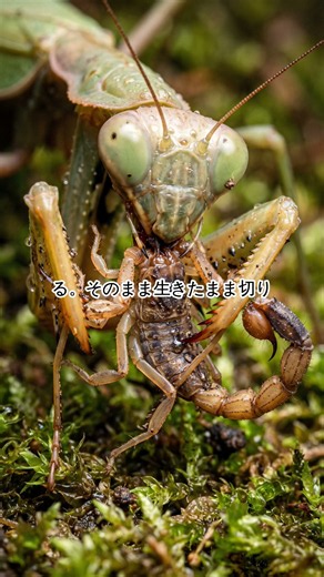 カマキリvsサソリ勝つのは...