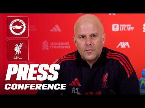 Arne Slot Pre Match Press Conference | Brighton v Liverpool