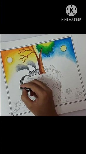 World Environment Day | Save Nature Drawing For Earth Day
