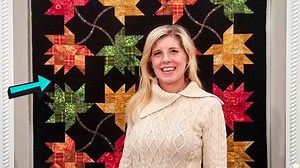 Falling Leaves Quilt Block Tutorial