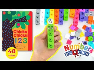 NUMBERBLOCKS TOYS Mathlink Cubes 1 to 10 | Chicka Chicka 123 Read Aloud Animated for Toddlers