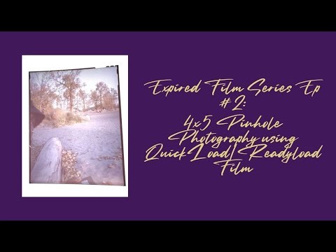 Expired Film: Kodak Readyload and Fuji Quickload 4x5 Film Review