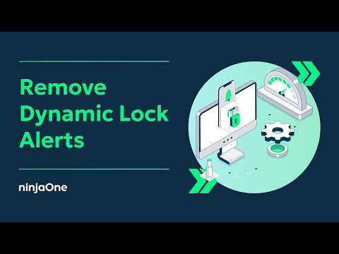 How to Turn Off the Dynamic Lock Problem Notifications in Windows 10