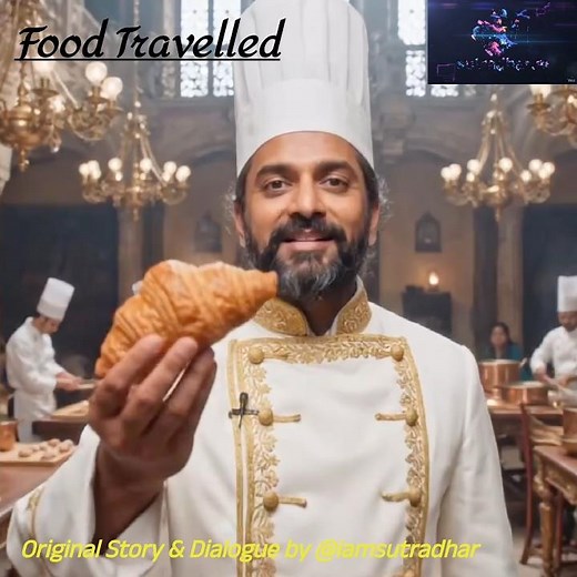 Croissant isn’t French… it was born from war 😳🥐#crossiant #foodhistory #frenchfood #food #aivideo
