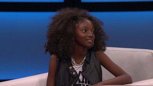 3.8M views · 112K reactions | At just 11 years old, Kheris Rogers has already made a splash in the fashion world when she became the youngest designer to show at New York Fashion Week! She told Steve the powerful reasons behind her empowering fashion line. | STEVE on Watch | Facebook