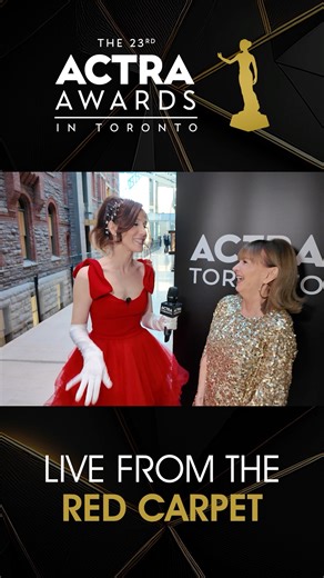 We're still buzzing about the amazing 23rd #ACTRAAwards in Toronto, proudly presented by @afbscanada! And we're excited to share our conversations from the Awards Red Carpet! ACTRA Award of Excellence recipient Debra McGrath (@debmcgrathics) has long championed the importance of advocacy and support for performers. Joined by her proud family, Colin Mochrie (@colinmochrie7591) and Kinley Mochrie (@kinleymochrie), watch as Gabriella de la Torre (@gabrielladelatorre) chats with Debra about believin
