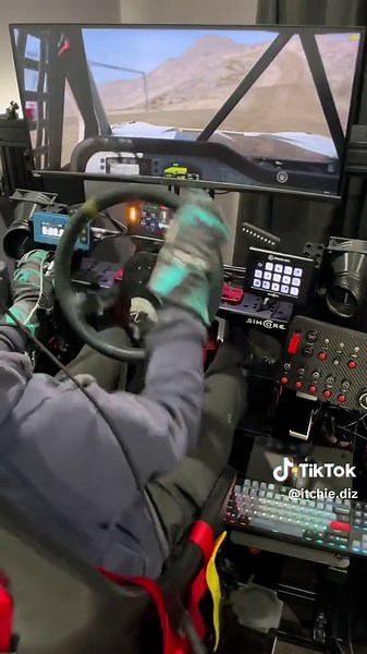 Putting the HN motion 3DOF kit through its paces. @HN Motion #simulator #simracing #motionrig #simracers