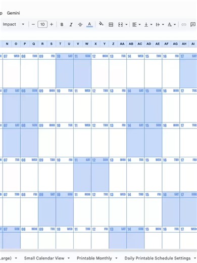 2026 Mega Calendar Tutorial - Build in 10 minutes or less! #digitalplanning #calendar #scheduling