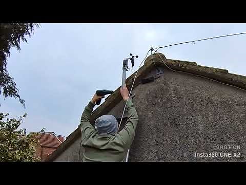 ECOWITT weather station installation