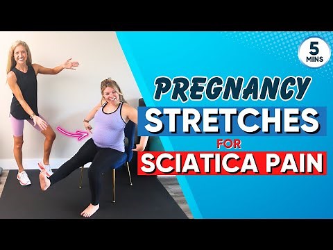 Pregnancy Stretches for Sciatica Pain (5 MINUTES QUICK RELIEF!)
