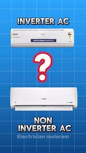 31K views · 7.5K reactions | Inverter AC vs Non Inverter AC kaunsa le ? #instagram #insta #viral #trending #reels #instadaily #viralreels #reel #ac #inverter #instagood #instamood #facebook #electrician #electric | Electrician Moleram | Facebook