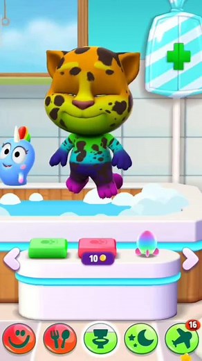 Talking Tom 2 Morning Bath 🧼🚿 fr tom YouTube