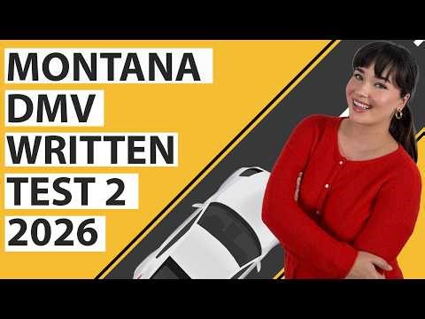 Montana DMV Written Test 2 2026 (60 Questions with Explained Answers)