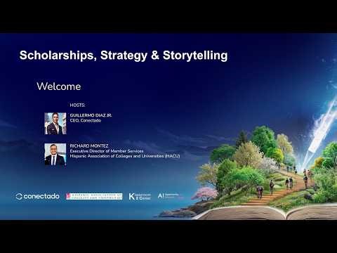 Scholarship Webinar March 2026 presented by Conectado and HACU