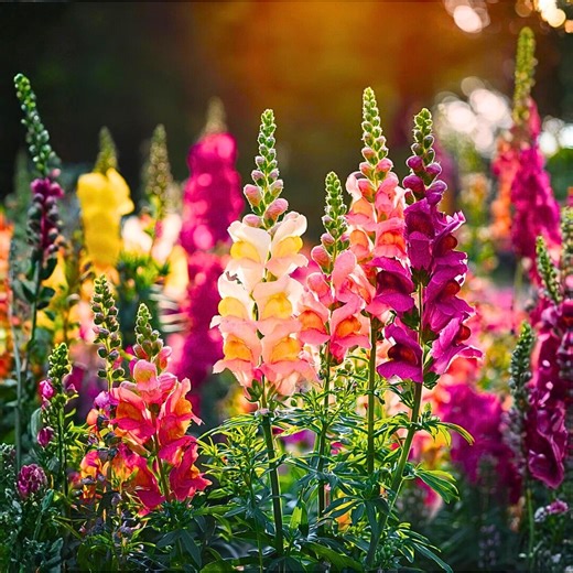 1000 Chantilly Mix Snapdragon Seeds Colorful Tall Flower Seeds Easy Garden Planting USA - Etsy