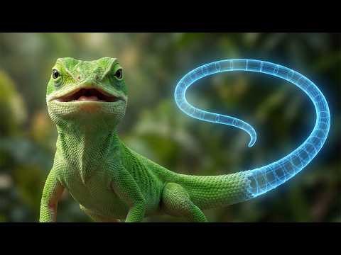 This Lizard Drops Its Tail.. Then Grows It Back