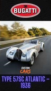 Bugatti Car Evolution (1927 - 1991) | From Classic to Modern