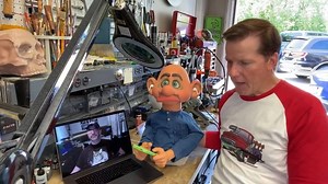 Still in my shop and chipping away at my latest character while at the same time answering your questions. We were LIVE on Friday with a new episode. If you missed it, you can catch up here on Facebook or on my Youtube channel. Watch them all and then be sure and join us for the next one... LIVE 👍🏻 | Jeff Dunham