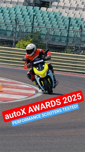 Aprilia SR 175 & TVS Ntorq 150 | Fun Scooters, Track Tested! | autoX Awards 2025 #shorts
