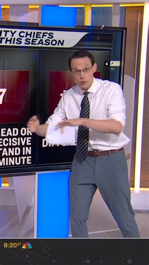 Steve Kornacki is BACK with all of the numbers behind the Chiefs’ improbable 11-1 start. 😲 | Sunday Night Football on NBC