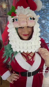 1.2K views · 48 reactions | 論Pa rum pa pum RUN ‍♀️ to grab this pattern out now! 虜 B1G1 free with the Mrs. Claus bonnet through Sun, no code! Both on Ravelry @Crochetverse! | Crochetverse | Facebook