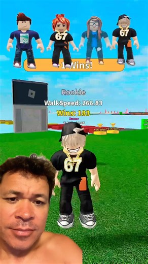 Which skin will she use to make it to the end?! #roblox #robloxedit #robloxgames