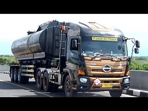 TRUK TANGKI BESAR, MOBIL TRUK TANGKI PERTAMINA, TRUCK TANGKI TRAILER TRONTON, TRUK TANGKI TRINTIN