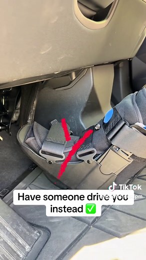 Don't Drive in a CAM Boot: Safety Tips for Foot/Ankle Injuries