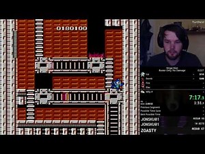 Mega Man (NES) Buster Only, No Damage - Full Game Completion