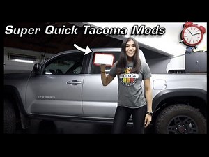 3 Minute Tacoma Mods for your 3rd Gen!