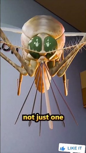 How Mosquito Drink Your Blood? #facts #sciencefacts #education #eduexplorerss #3danimation