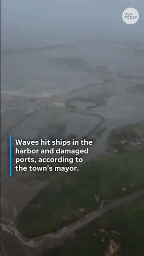 Watch tsunami wave aftermath in Russia after earthquake struck #Shorts