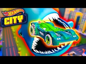 🦈 A Shark Attack in Hot Wheels City?!?!
