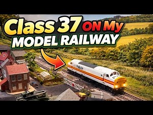 Hornby & Lima Class 37 Racing Around My OO Gauge Model Railway Layout #modelrailway