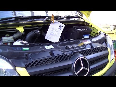 Sprinter V6 Om642 repairs, viscous fan, EGR, oil filter housing leak, serpentine belt & Idlers