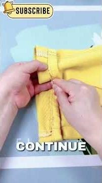 Few People Know This Trick to Shorten Pants. #lifehacktips #stylingtips #fashionideas #sewinghacks