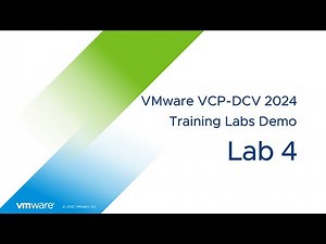 VMware VCP-DCV 2024 Training Lab 4
