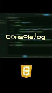console.log() in JavaScript? | Simply Explained | #javascript #webdevelopment