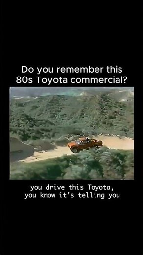 Do You Remember This 80s Toyota Commercial? 📺