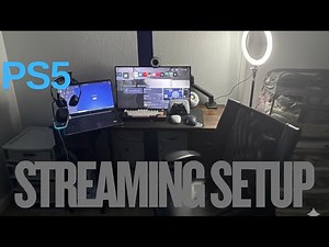 My ps5 streaming setup