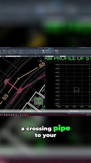 Add Crossing Pipe: Easy Guide for Your Pipe Profile #shorts