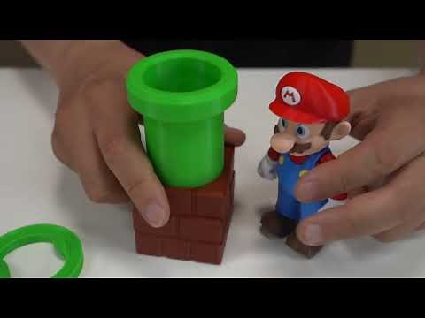 Super Mario Pipe stand print on ender printers