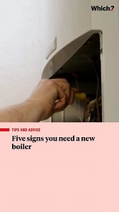 Is your boiler trying to tell you something? Here are 5 signs it's time to think about a replacement. | Which?