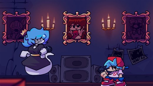 技术生疏了【FNF】FUNKY MANSION (HALLOWEEN BUILD)演示