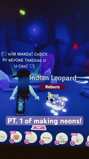 Making neons pt. 1 #adoptme #makingneon #roblox